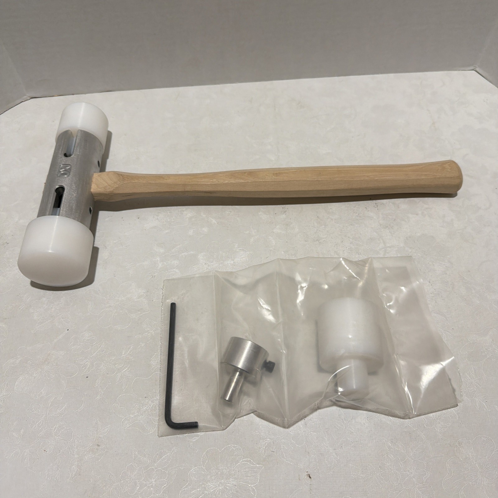 RARE! OX Tool & Engeering Sheet Metal Bossing Hammer with Delrin Heads for Coach