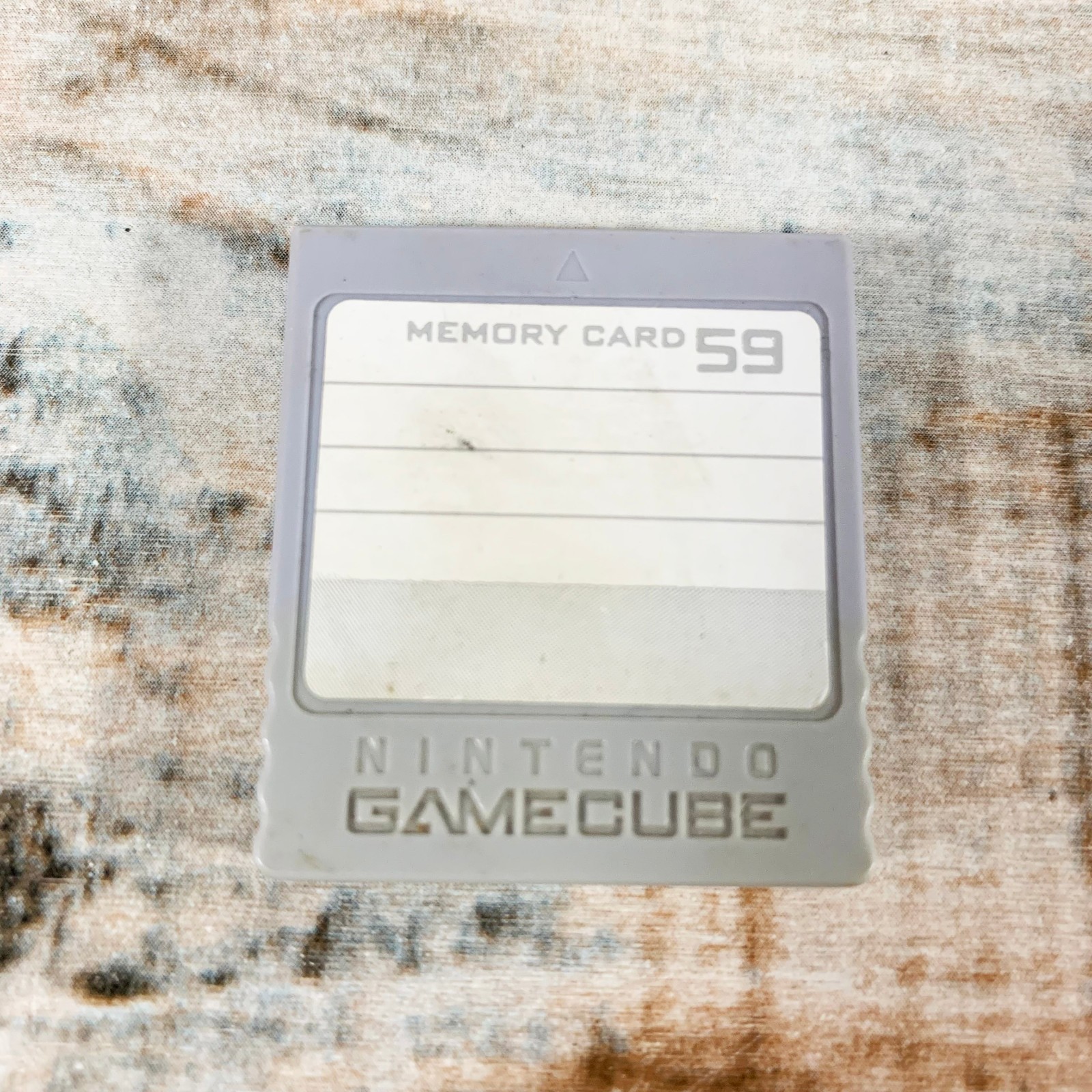 Nintendo Gamecube Memory Card DOL-008 Genuine OEM 59 Blocks