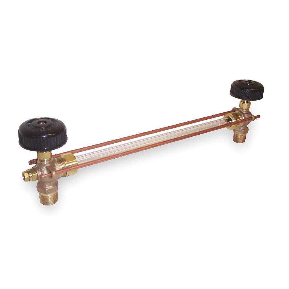 APOLLO 2010500 Water Gauge,Pipe Size 1/2 In,MNPT 2EET3