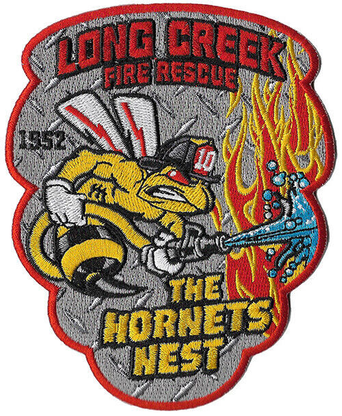 Long Creek, NC  The Hornets Nest Fire Rescue NEW Patch .