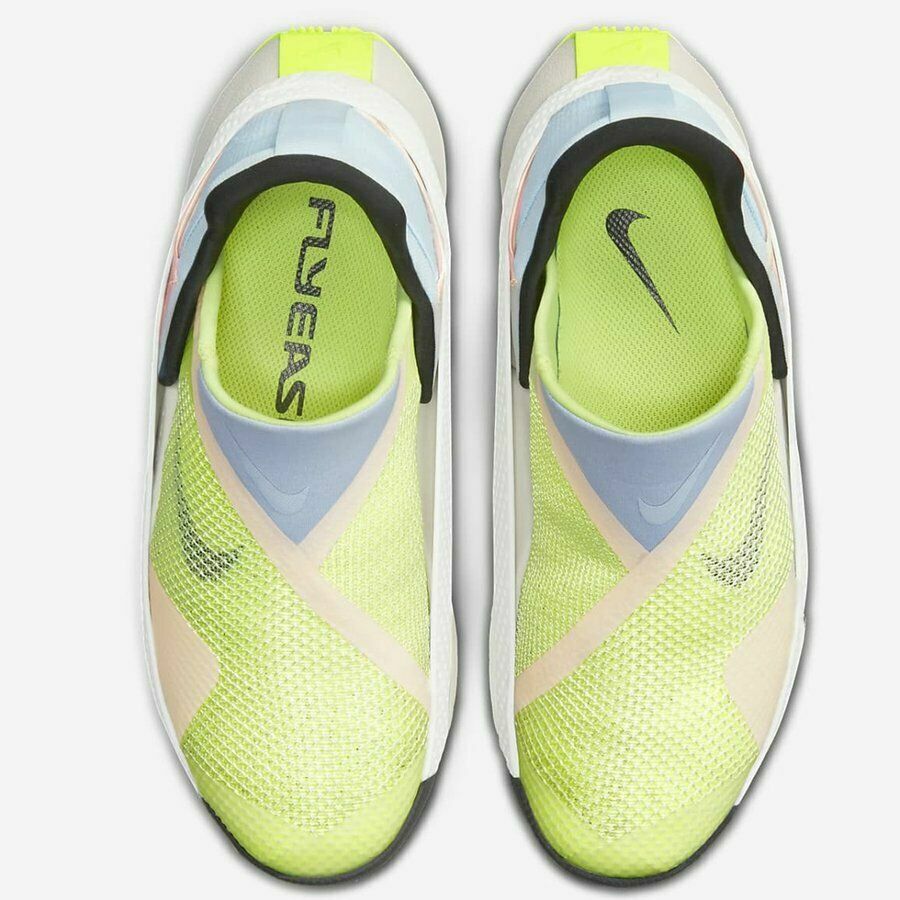Nike Go Flyease White Celestine Blue Volt CW5883-100