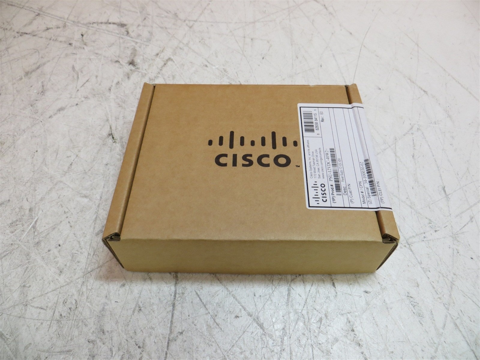 New Cisco PSU-12VDC-40W2 Power Supply 12 VDC 40W Sealed