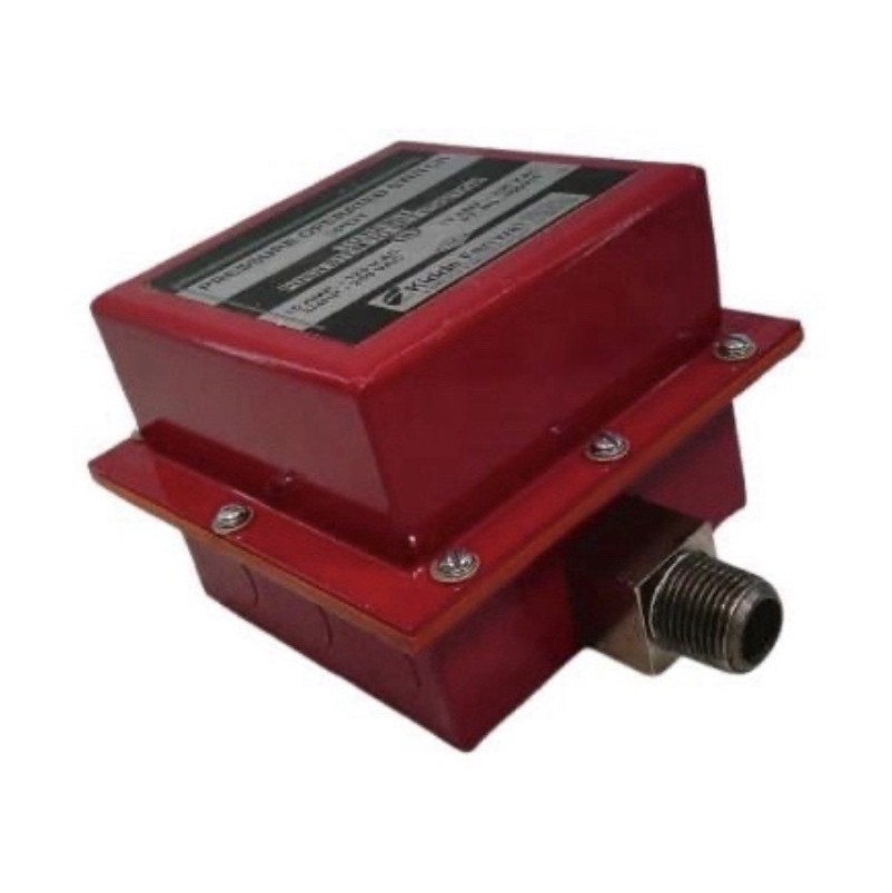 Kidde Fenwal Pressure Switch 3PDT Manual Reset Push Button/Retractive 486536