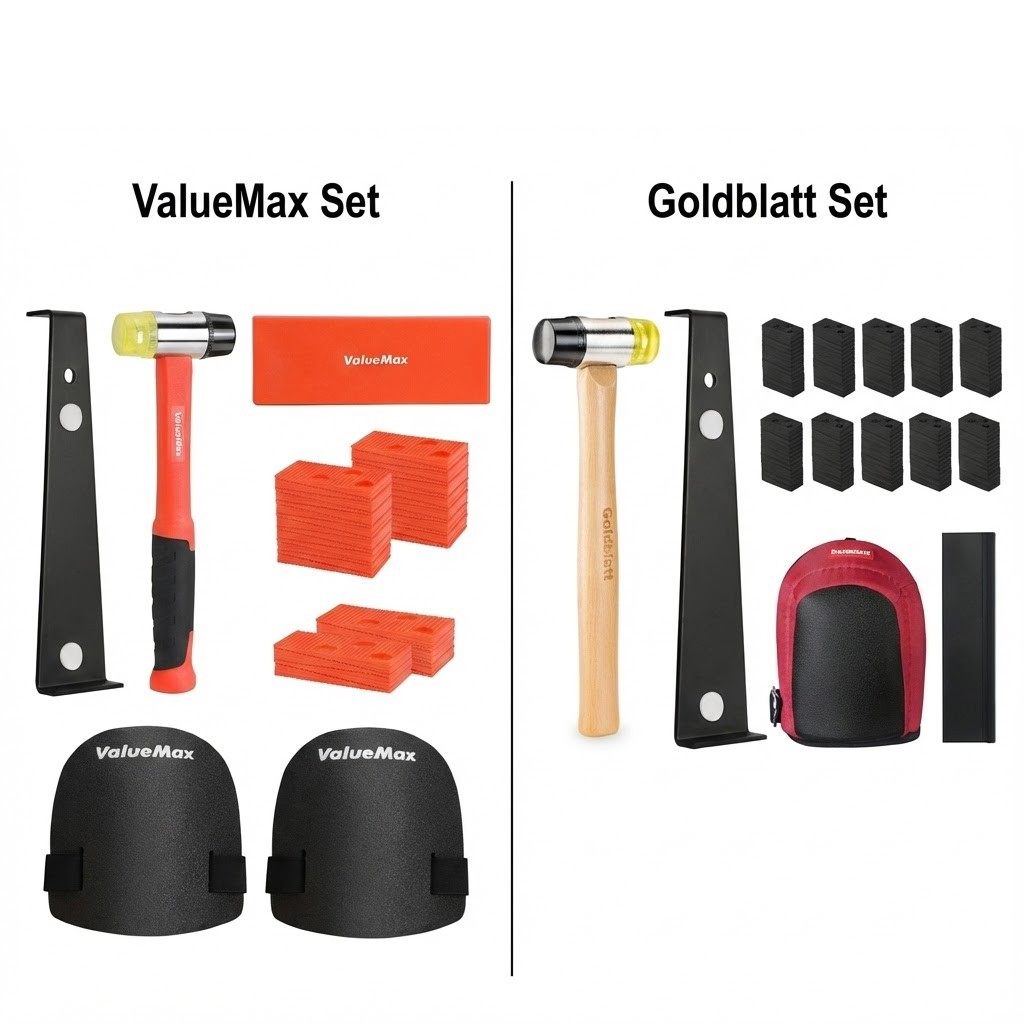 VALUEMAX/Goldblatt 100/30 Pieces Spacers Laminate Wood Flooring Installation Kit
