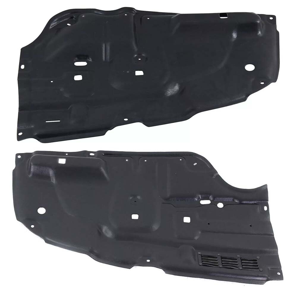 Front Engine Splash Shield Set For 2011-12 Toyota Avalon 3.5L Under Cover
