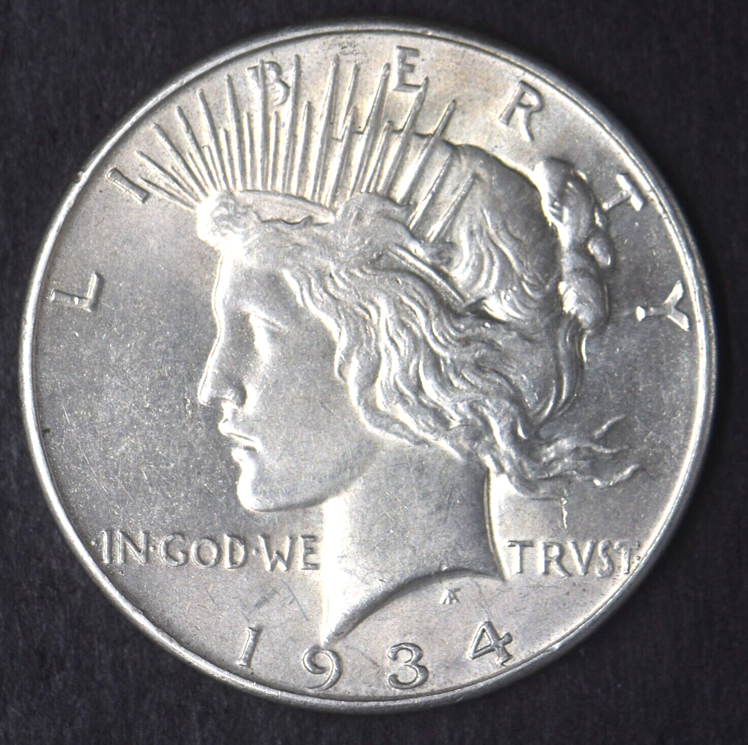1934-P "HIGH GRADE" Peace Silver Dollar $1- COINGIANTS -