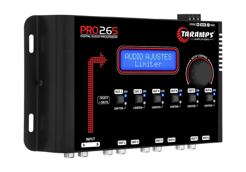 Taramp's Pro 2.6S Digital Signal Processor Equalizer 3-band Graphic BLACK