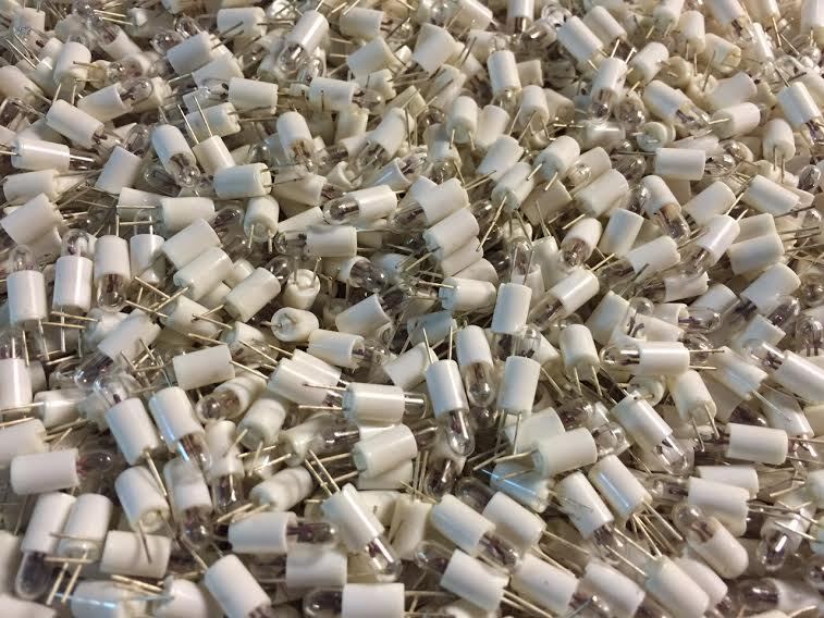 10-Bi-Pins -6.3V-40mA-/FUNCTION LAMP/2230 2245 2270/INDICATOR/Marantz BULB #7380