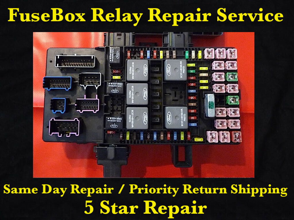 "FUSE BOX REBUILD SERVICE" for Expedition/Navigator 4L1T-14A067-CC Units