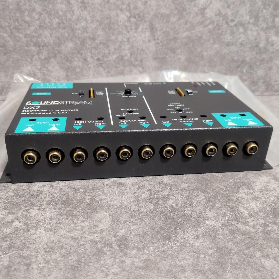 SOUND STREAM DX7 ELECTRONIC CROSSOVER 853512