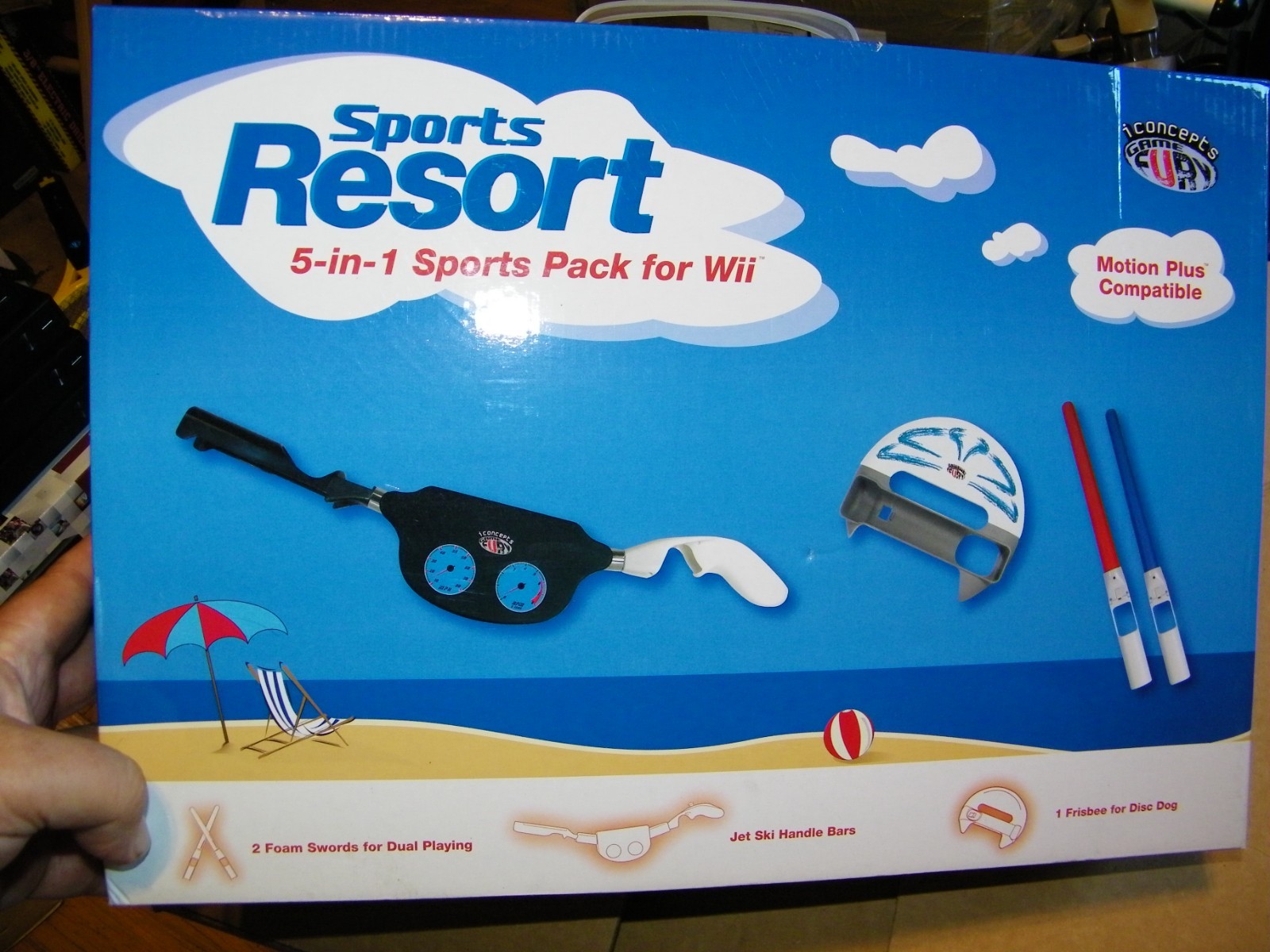 iConcepts Sports Resort 5-in-1 Sports Pack for Nintendo Wii Sports Resort