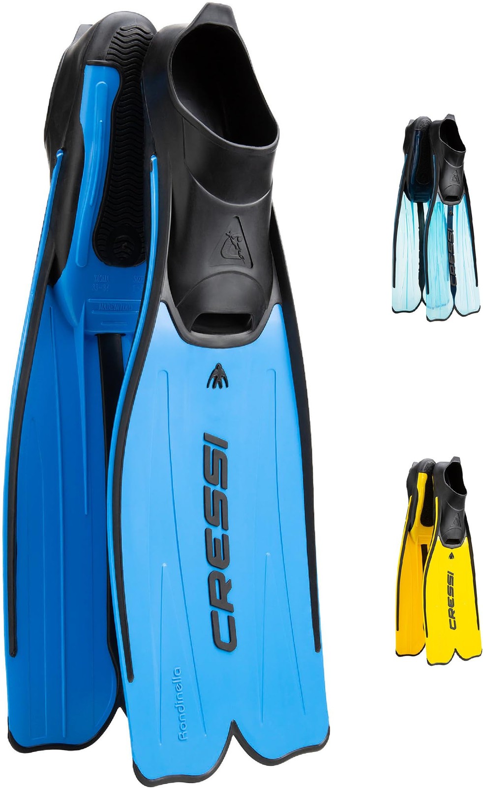 Cressi Rondinella, Blue, 37/38 EU | US Man 5/6 | Lady 6/7, Blue