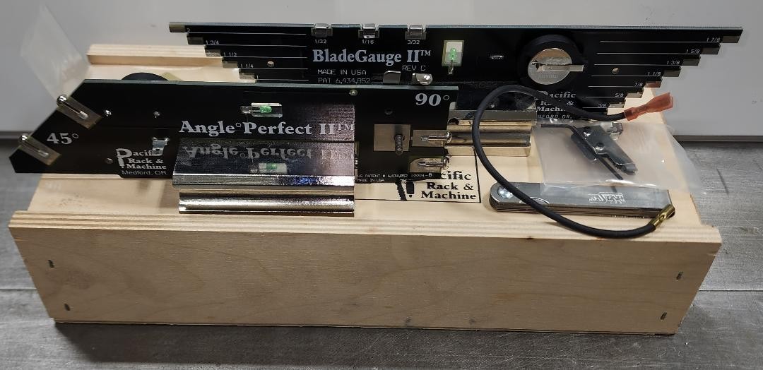 Pacific Rack & Machine Angle Measuring and Blade Gauge Tools