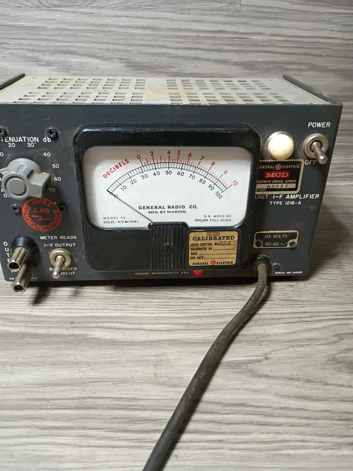 I-F Amplifier Type 1216-a