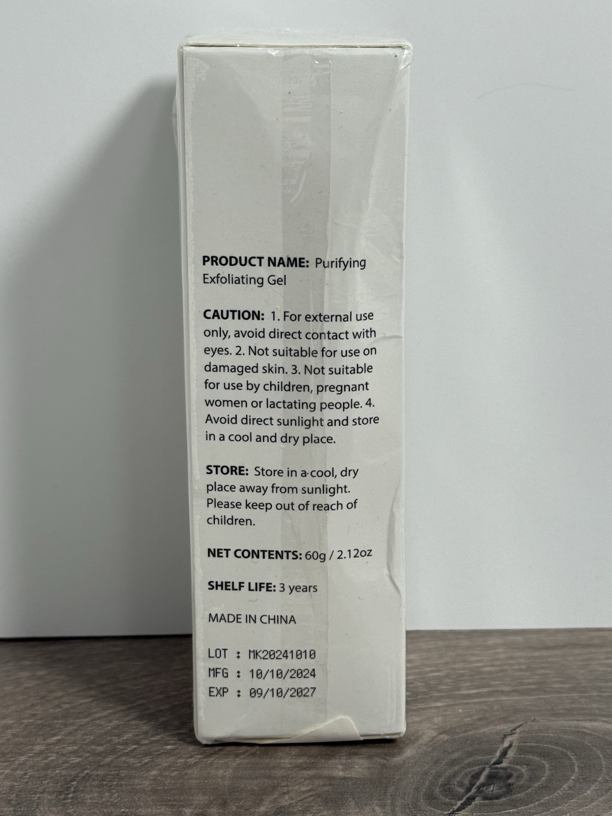 Purifying Exfoliating Gel Greteam Exfoliating Scrub Purifying Exfoliating Gel-US