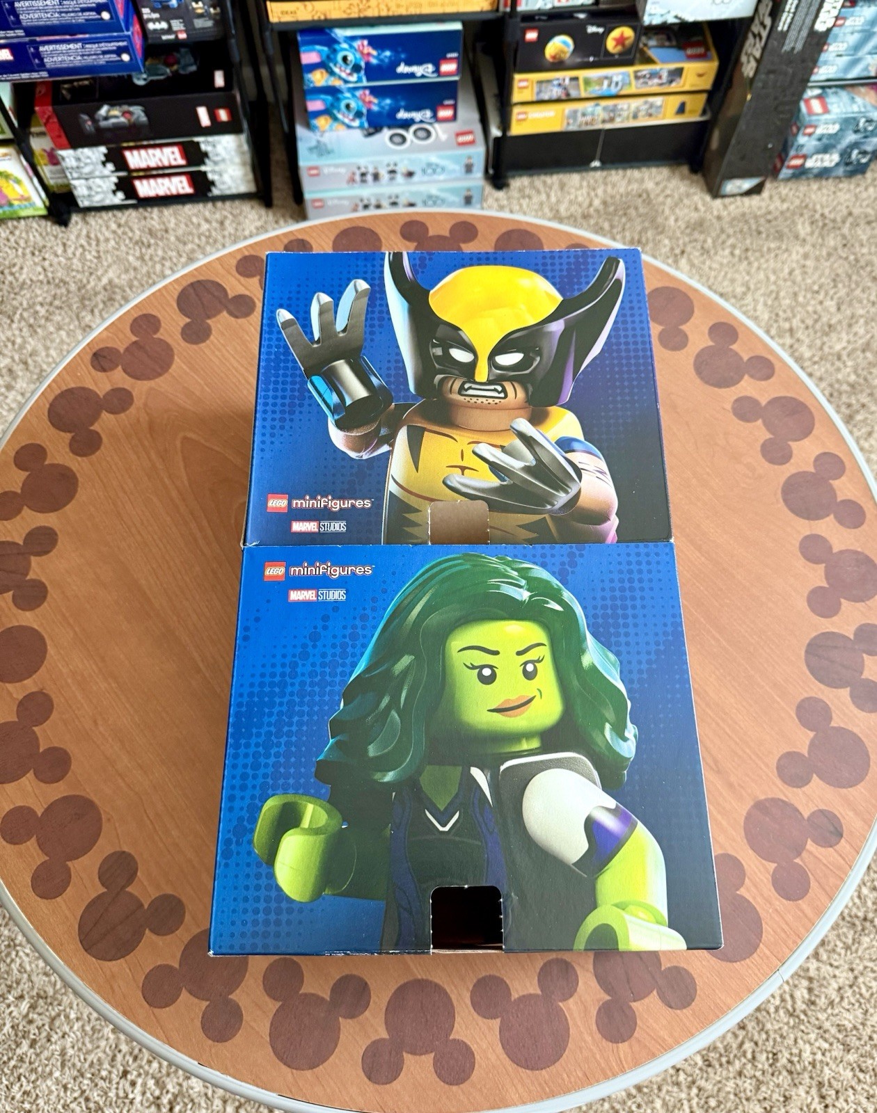 RETIRED LEGO 71039 Marvel Studios Series 2 Minifigure CMF Two Empty Boxes ONLY