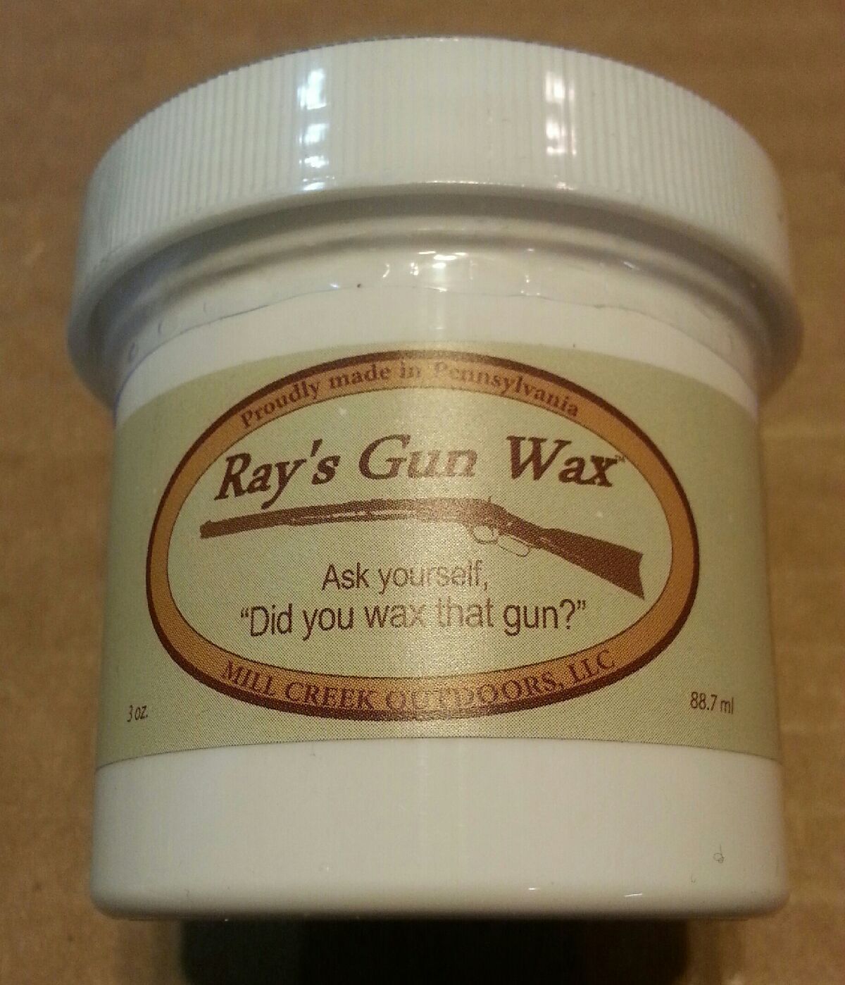 Ray's Gun Wax 6 oz Gun oil Gun Protect ant Gun Stock renew hunting gun restore