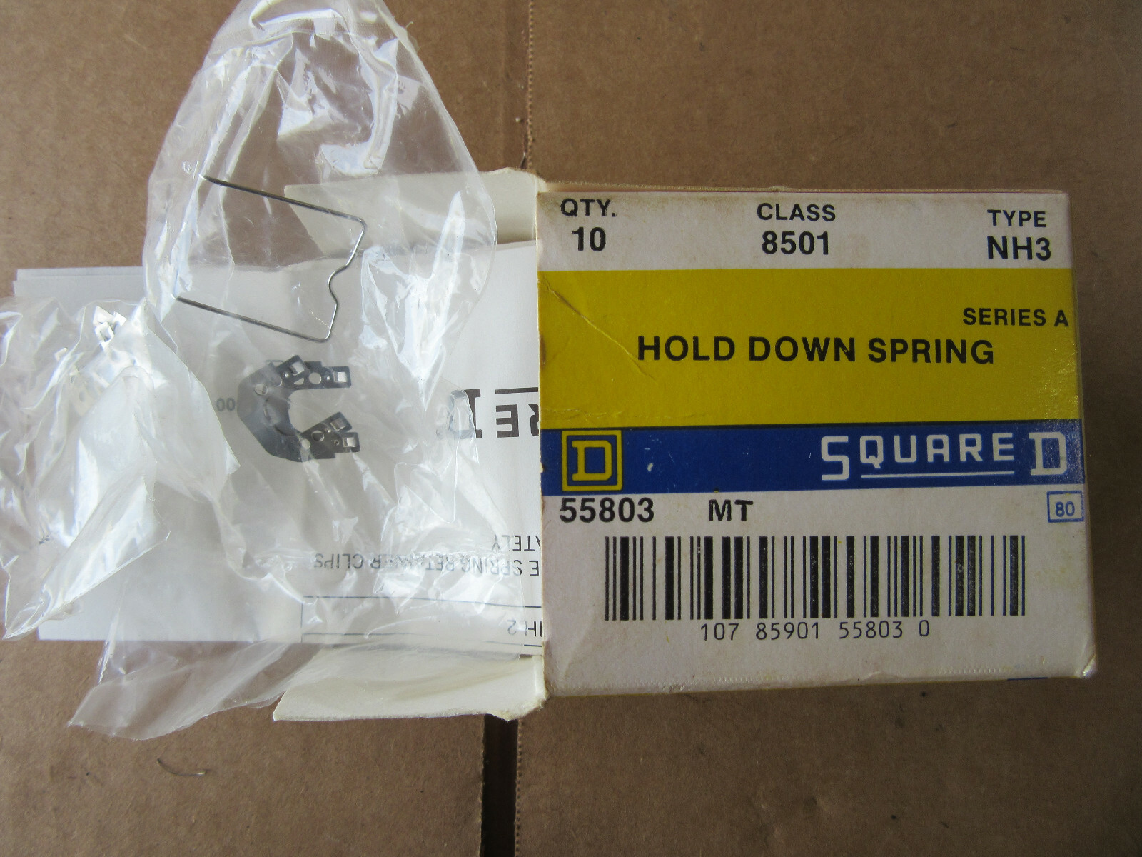 (10) Square D 8501NH3 Hold Down Clamps NEW!!! in Box with Free Shipping