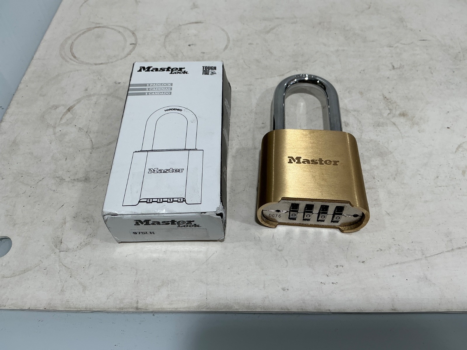 Master Lock 975LH Combination Padlock (Qty 11)