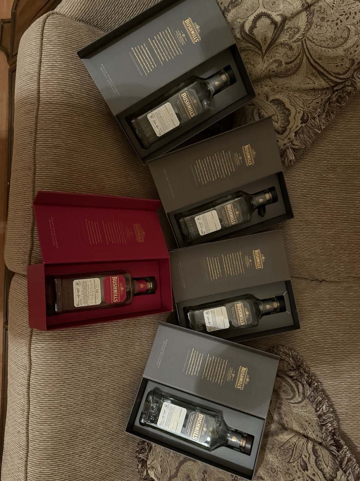 bushmills irish whiskey Bottle Rare