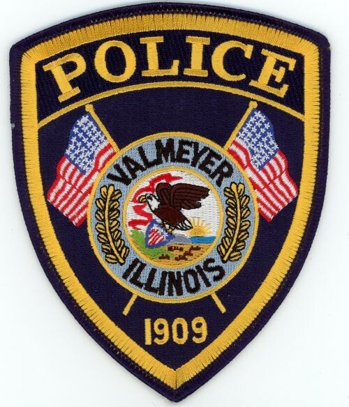 ILLINOIS IL VALMEYER POLICE NICE SHOULDER PATCH SHERIFF