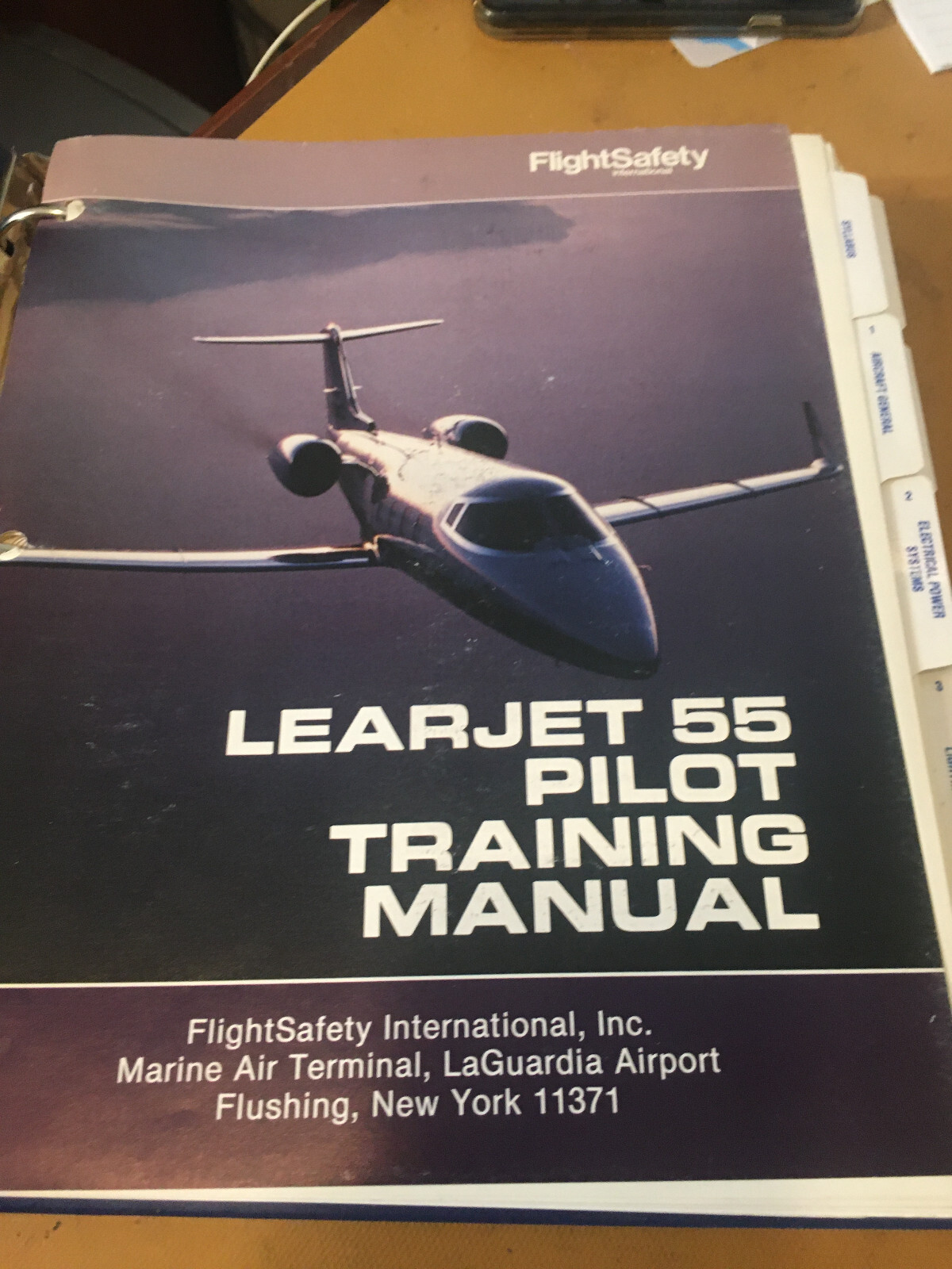 Learjet 55 Pilot Training Manual