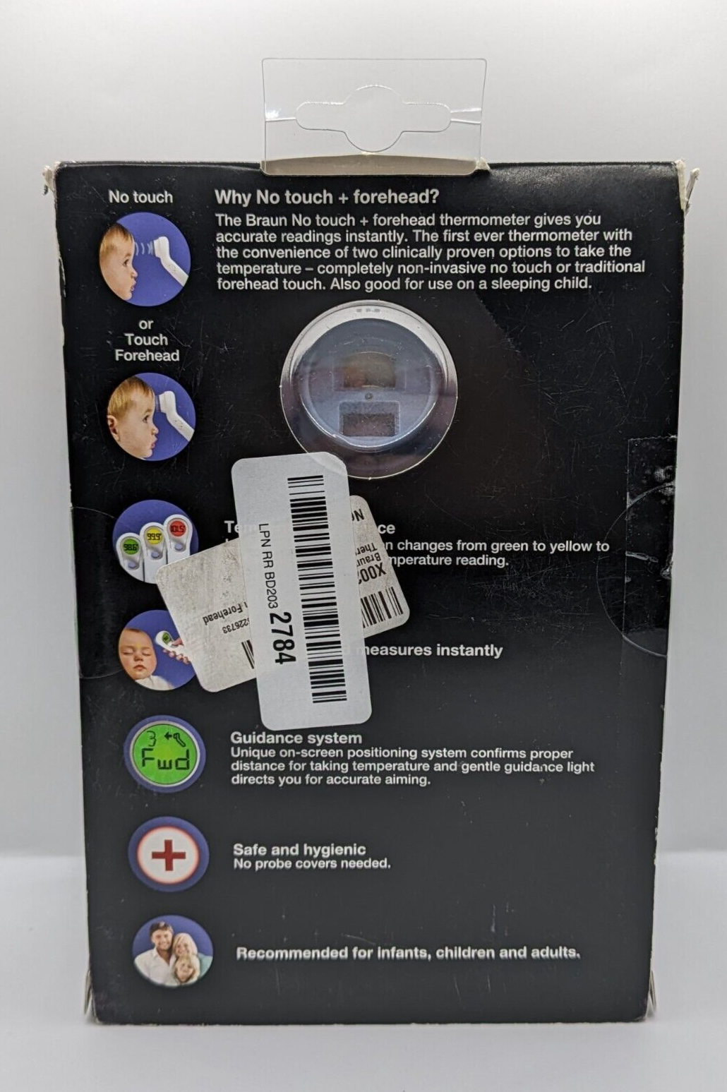 Braun 3-in-1 No Touch Thermometer