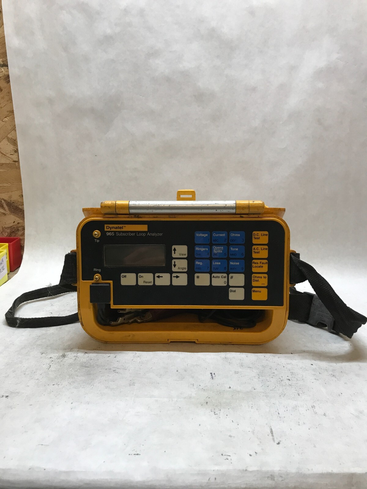 3M / DYNATEL 965 Subscriber Loop Analyzer *With Leads *UNTESTED* USED AS IS - DW