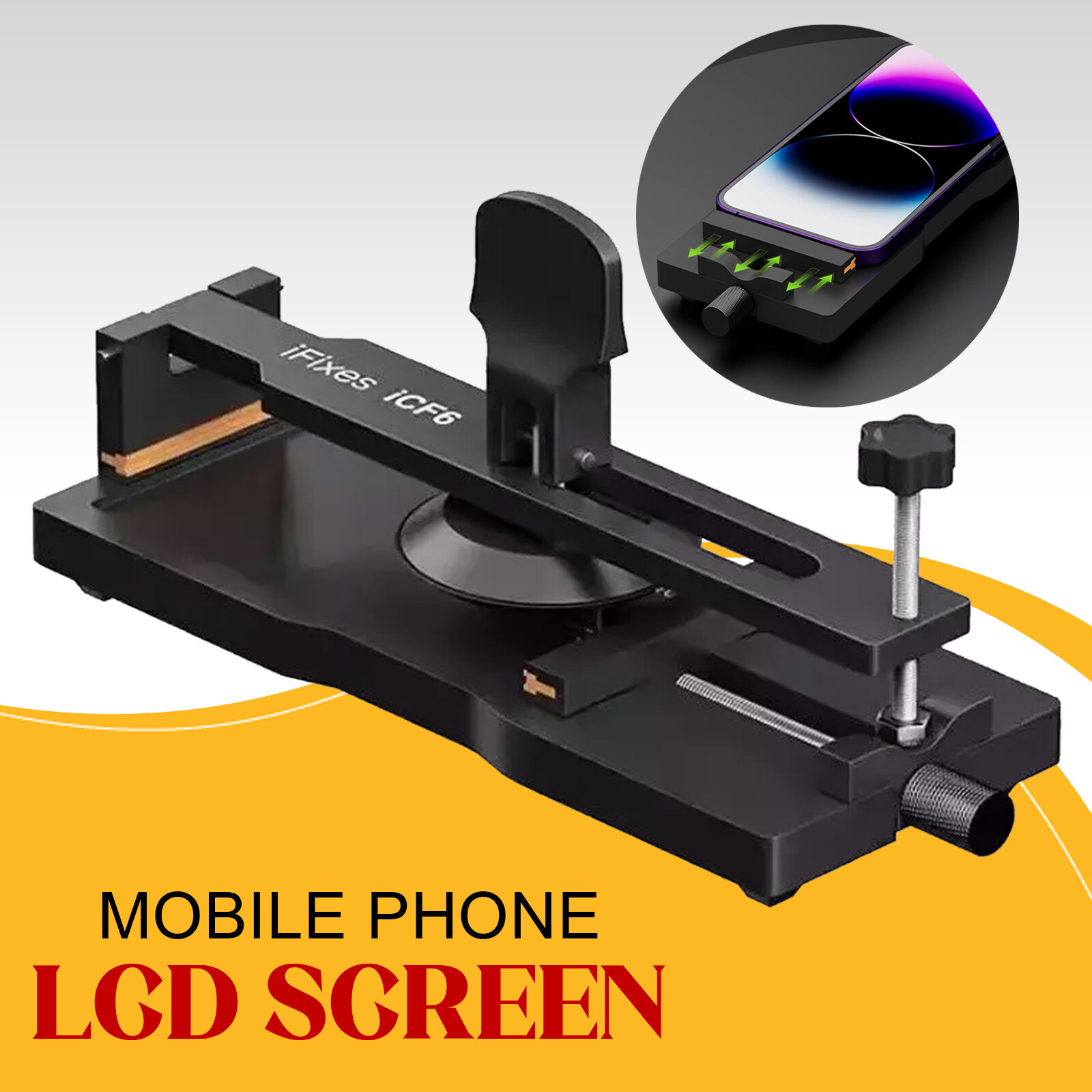 LCD Screen Separator Mobile Phone Free Heating Screen Quick Removal Tools