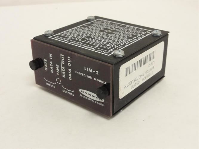 200009 New-No Box; Banner LIM-2 Inspection Module; 10-30VDC In; 8-Pin