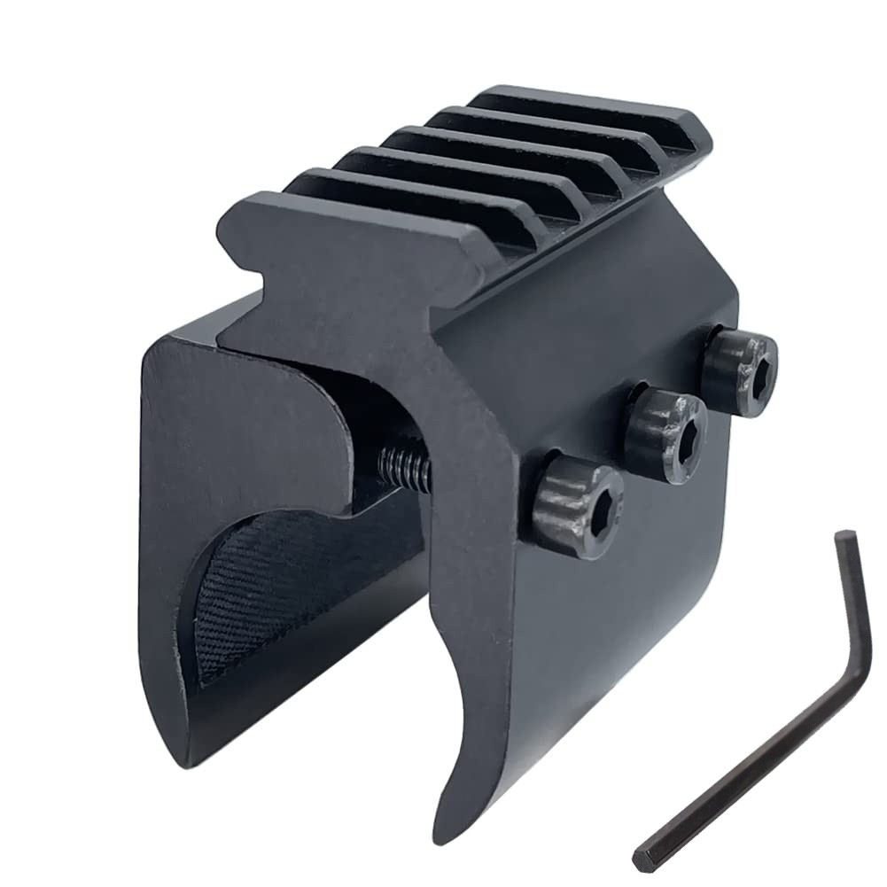 Barrel Clamp Mount Picatinny Rail Base Adapter for Flashlight Laser,Rail Adapter