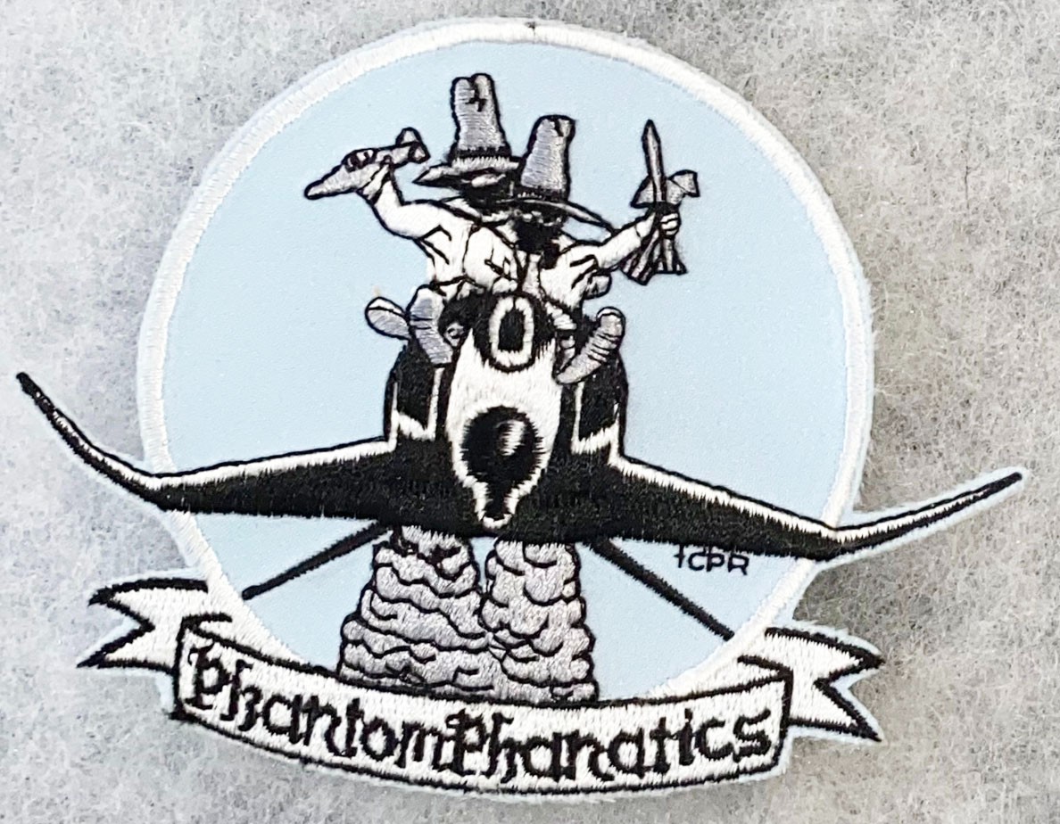 USAF  Phantom Phanatics Squadron Patch