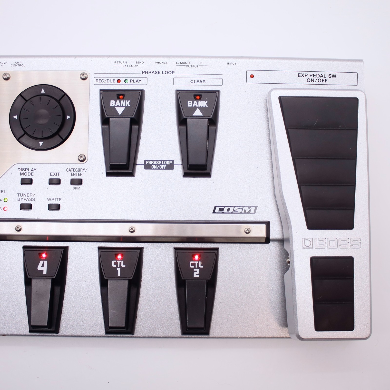 BOSS GT-10 Guitar Effects Processor With Power Supply Multi Effect Pedal AX05765