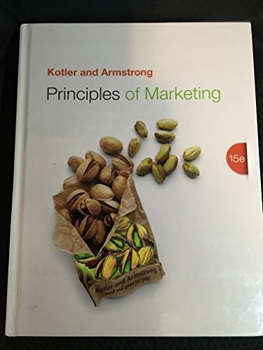 Principles of Marketing (15th Edition) - Hardcover - VERY GOOD