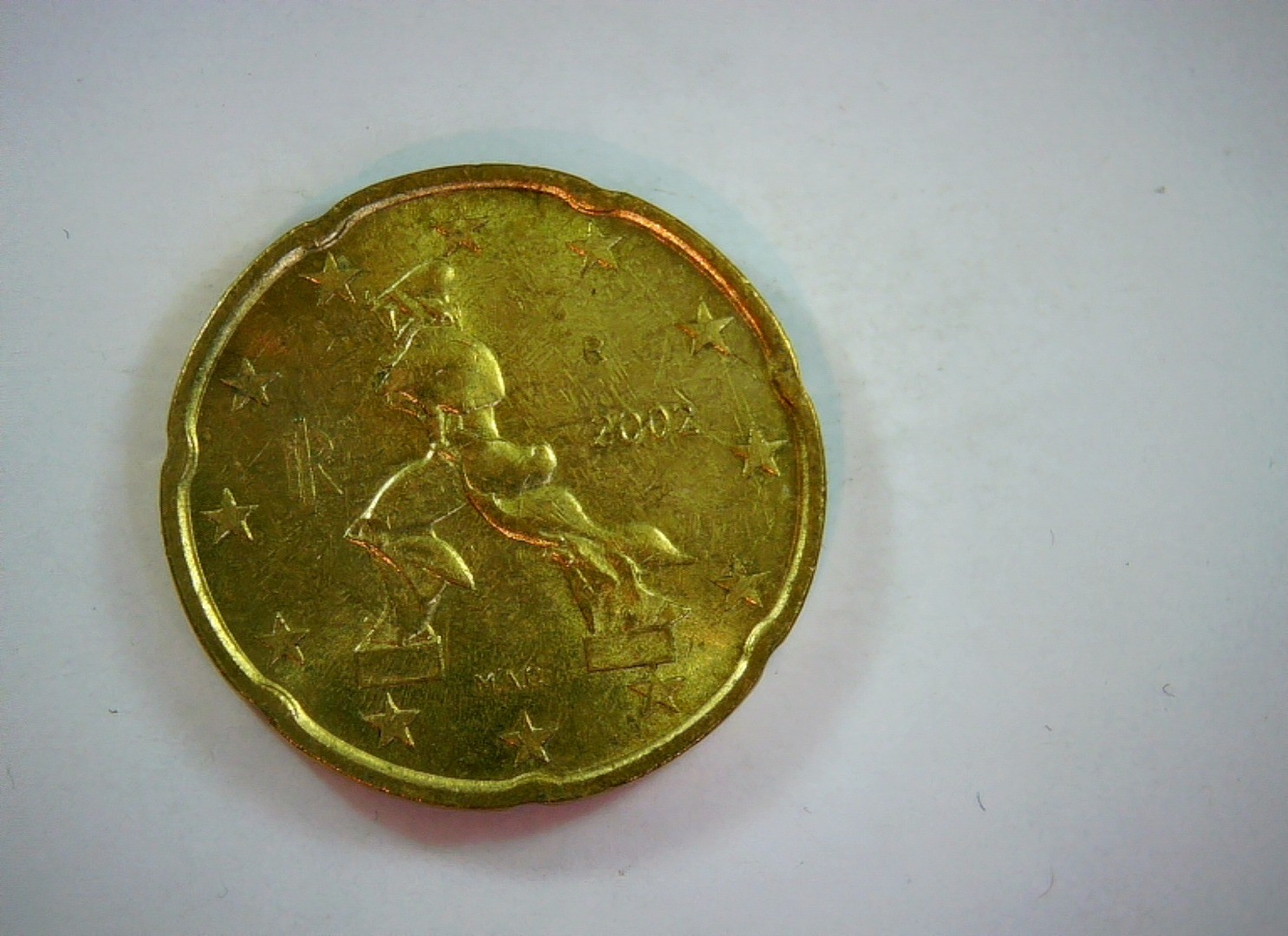 Netherlands 2002 20 Euro Cent Euro cent (Netherlands; Queen Beatrix) Coin
