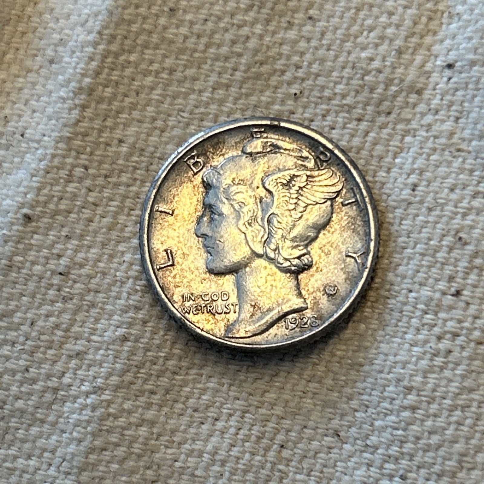 1928 10C Mercury Dime AU ~ MM