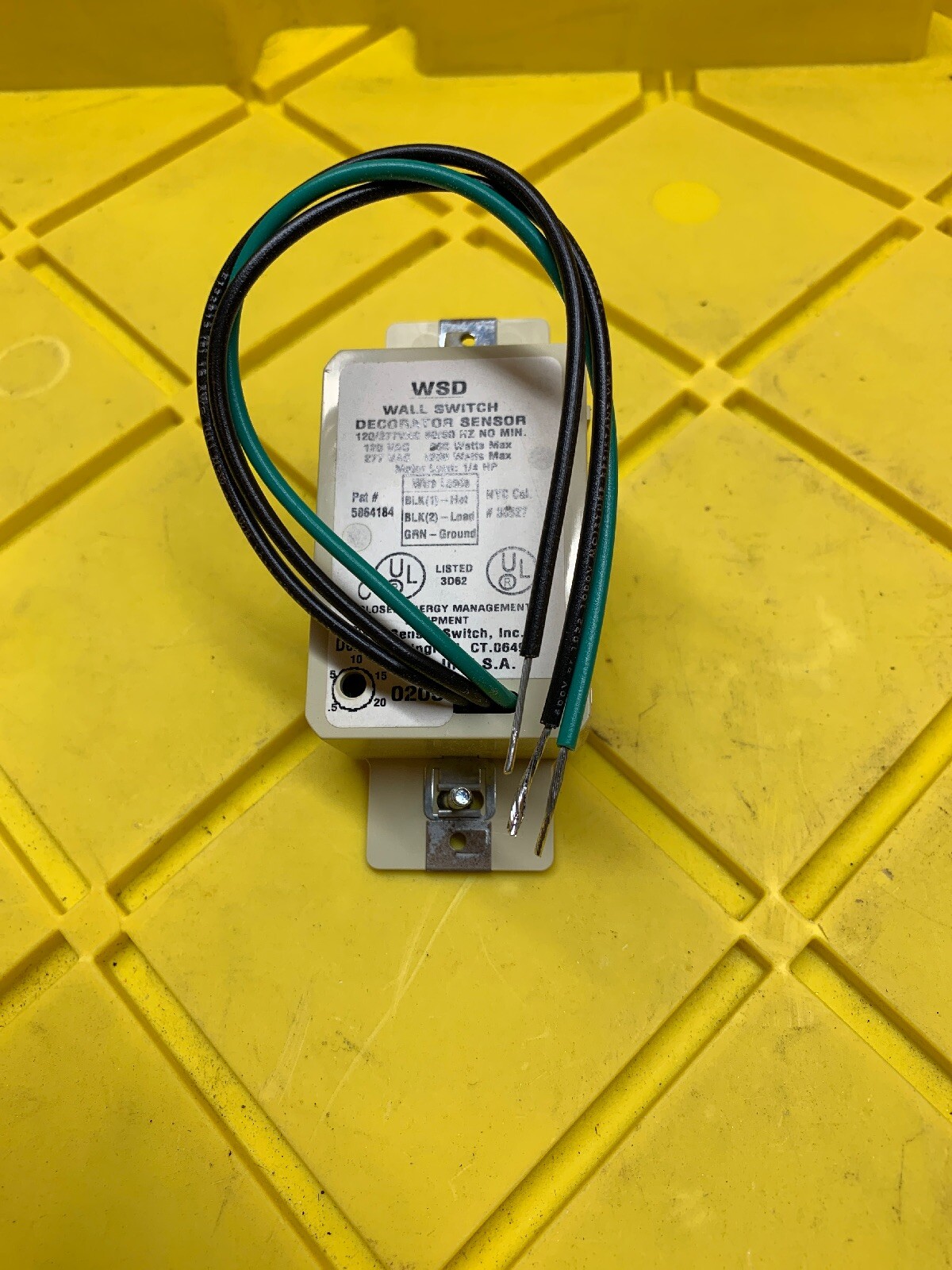 Sensor Switch WSD-I Motion Detector / Occupancy Sensor, Ivory, New