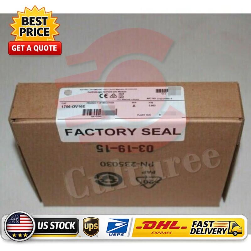 1756-OV16E New Sealed AB ControlLogix 16 Point D/O Module 1756-OV16E US Free Tax