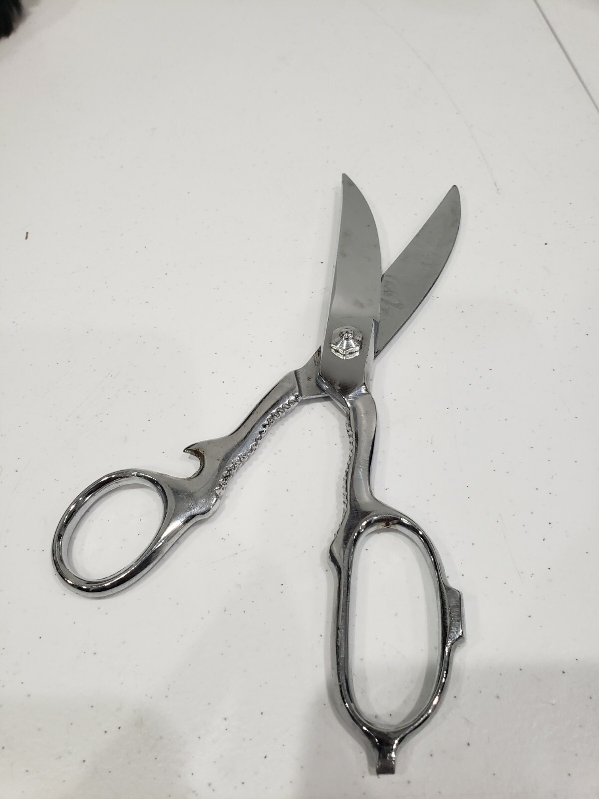 Vintage Rowoco Inox Italy Poultry Kitchen Scissors Shears