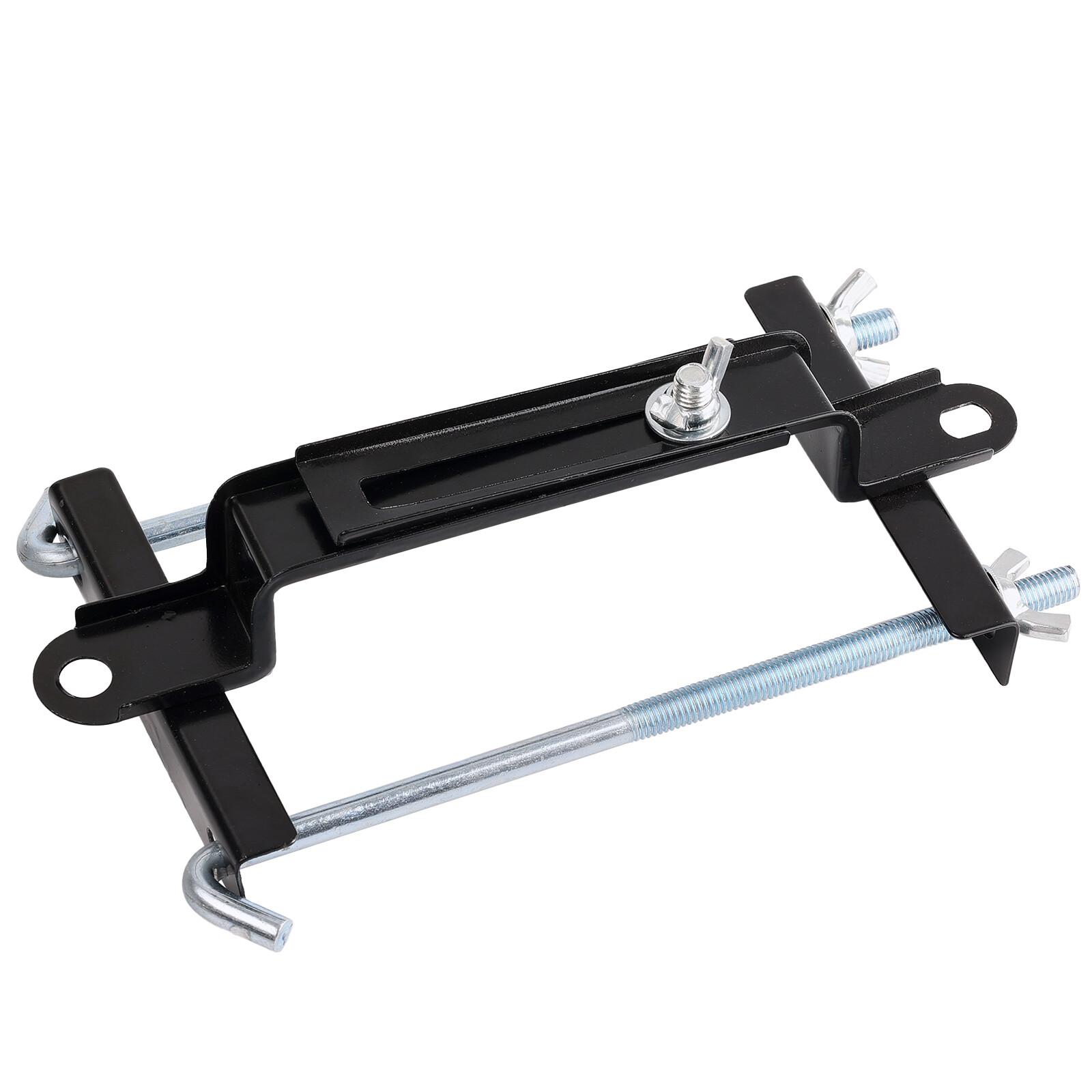 Car Adjustable Battery Retaining Holding Clamp Bracket Bolt Tie Hold Down Kit/