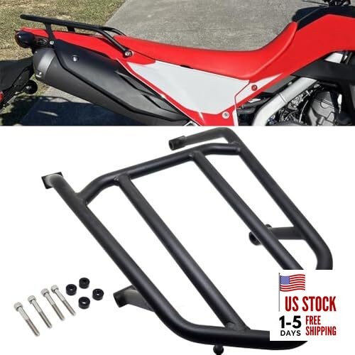 Fit Honda CRF300L CRF300LS CRF300L Rally (20-UP) Steel Rear Rack Luggage