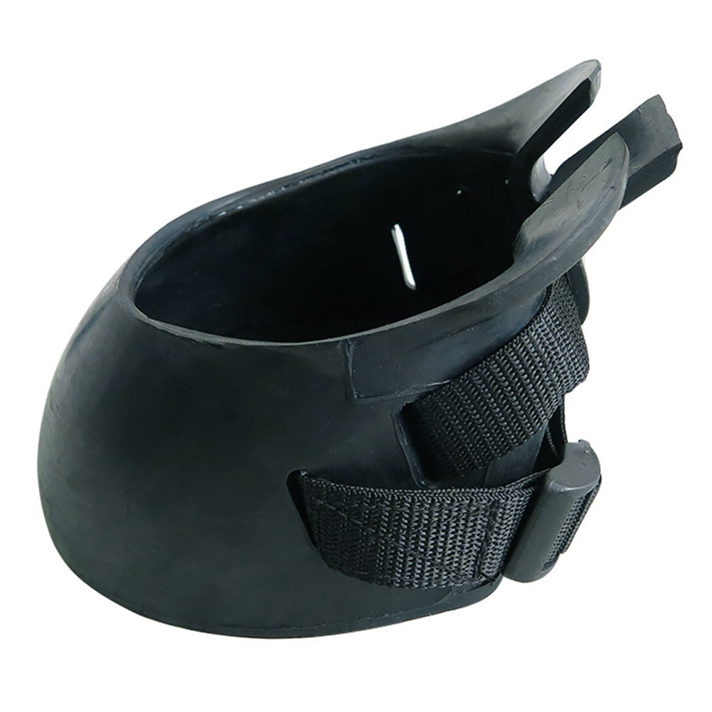 Set of Two Rubber Horse Protection Boots Non Slip Supportive Shoe Covers