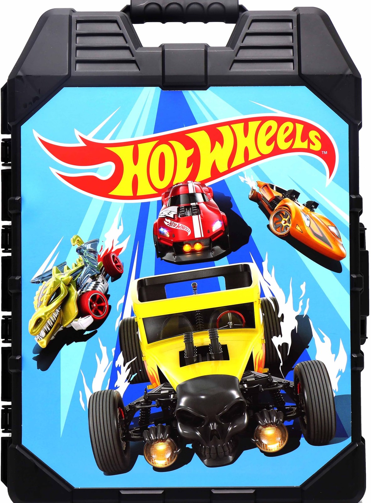 Tara Toys Hot Wheels 48-Car Storage Case – Durable 48 Car Case, 48