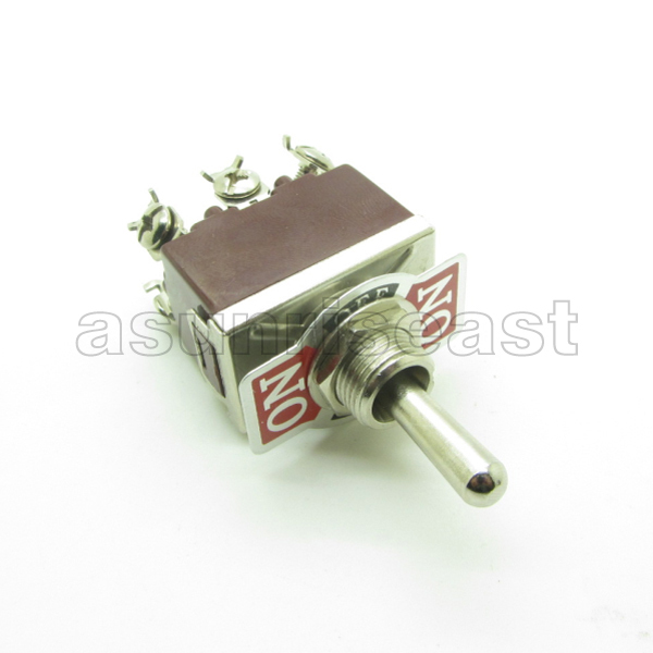 Heavy Duty Toggle Switch DPDT 6 Screw Terninal ON-OFF-ON 3 Position 250V 15A