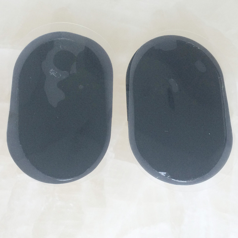 10Pcs Snap On Oval Replacement Pads For Electrode Tens Unit & Pulse Massager