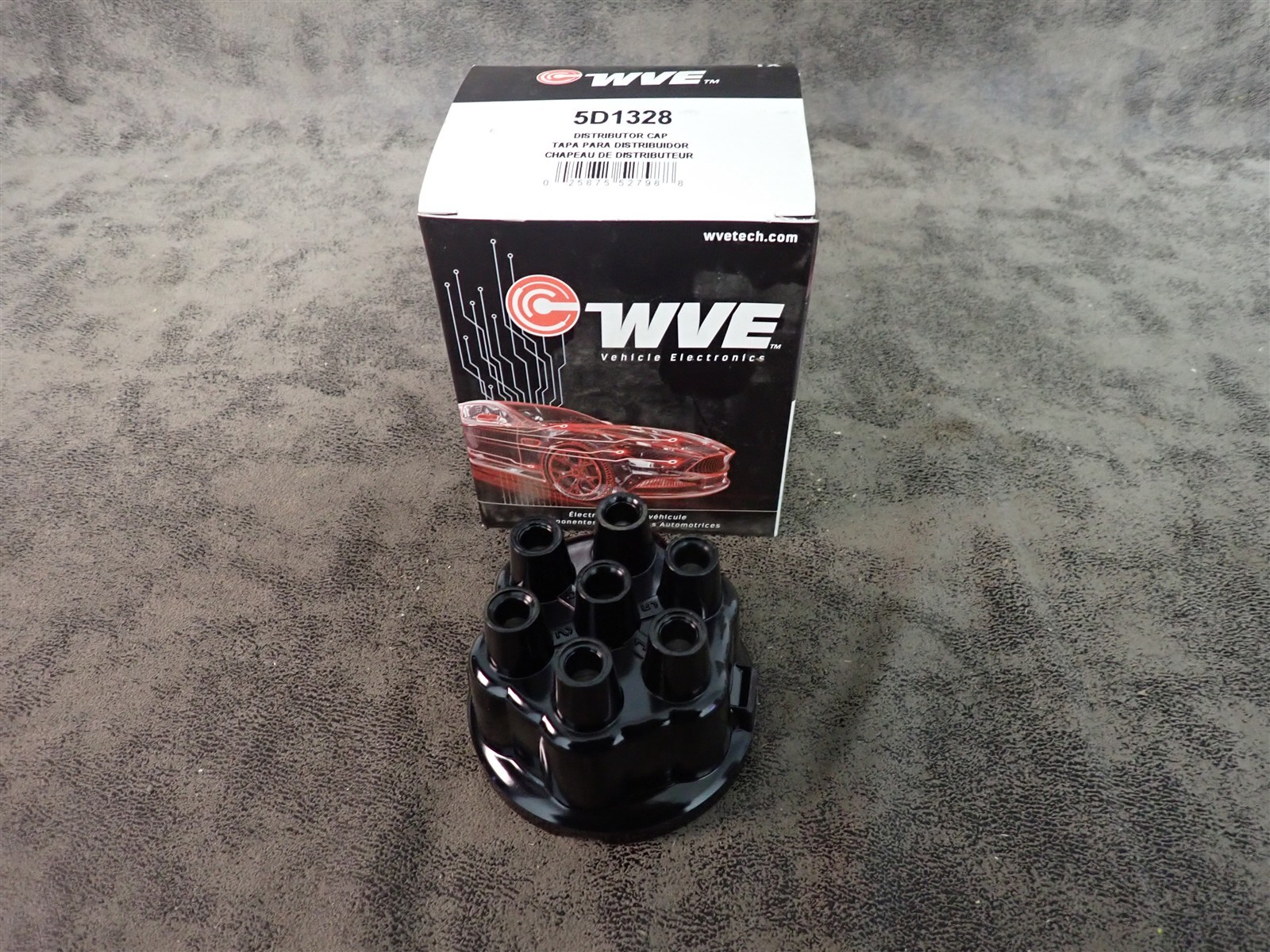 NEW WVE 5D1328 Distributor Cap (G208)