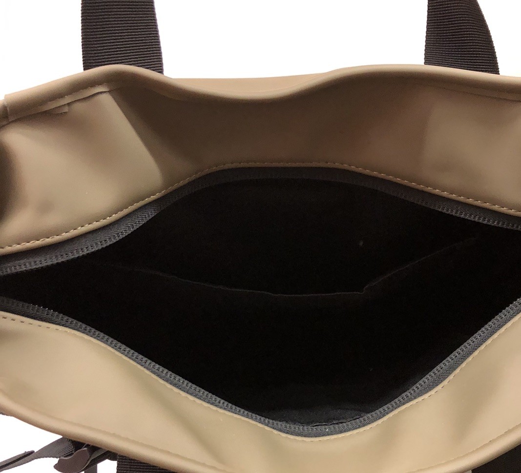 New Gessi European Brand Down Botanical Flat Backpack Vegan Leather