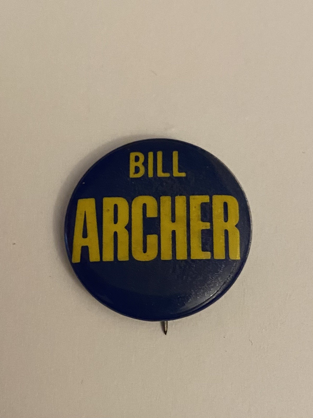 Bill Archer Pin Back Button P151