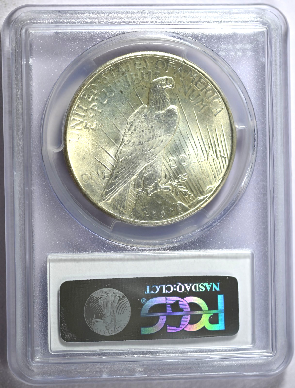 1925 PCGS MS65+ Peace Silver Dollar