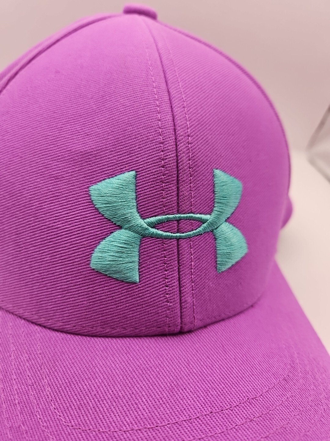 Under Armour Coldblack Running Hat Cap Youth Adjustable Purple Lightweight